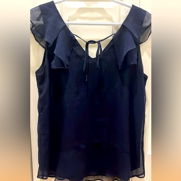 RW&CO. dark blue top, size Small - Picture 2 of 4